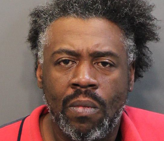 Eugene Gaines, 45, was shot in the elbow. He was later taken to jail after police discovered he had an outstanding warrant for theft. 