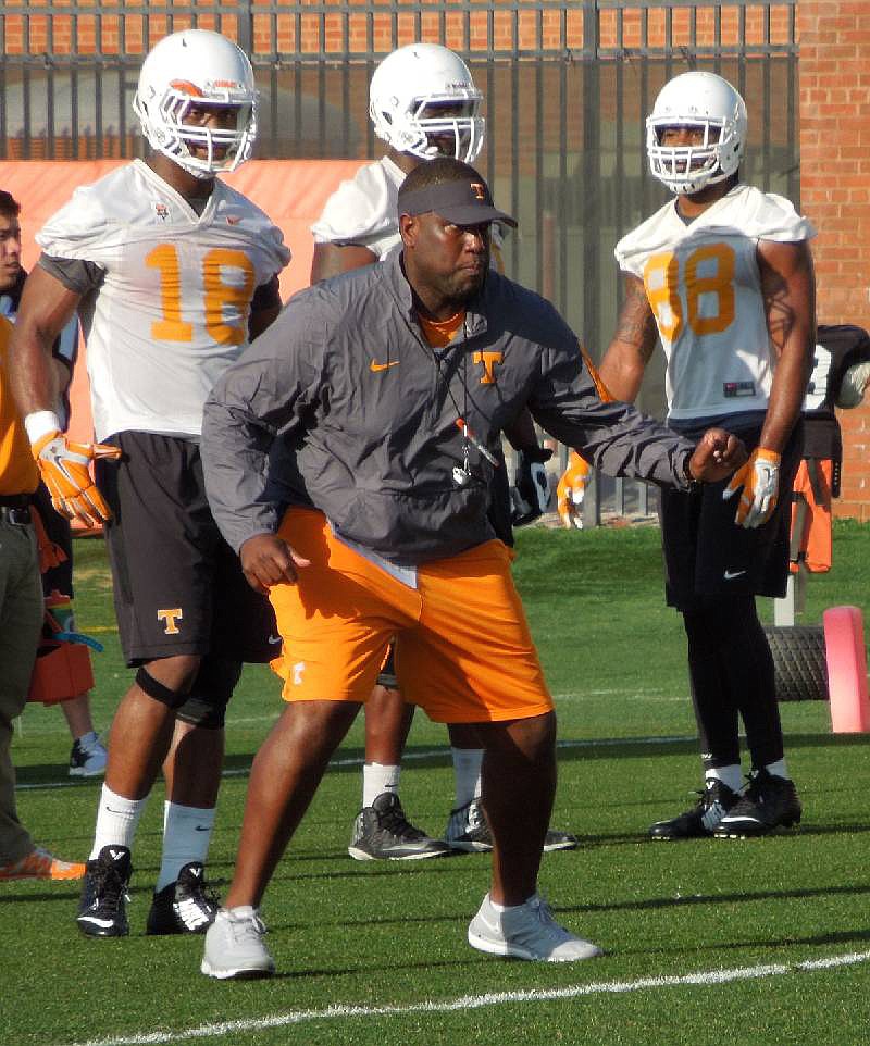 Tennessee tight ends coach Larry Scott has helped the Vols recruit well in Florida, but he could be headed back to the Sunshine State as a head coach.