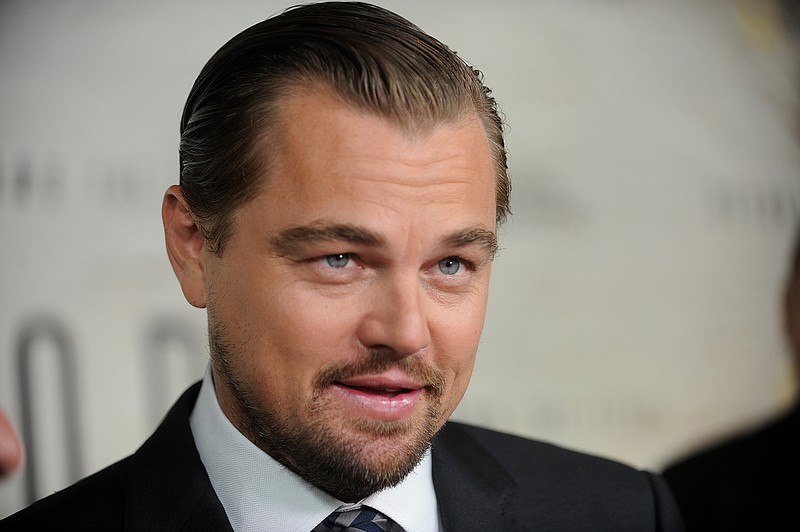 In a Thursday, Oct. 20, 2016 file photo, Leonardo Dicaprio attends the premiere of National Geographic Channel's "Before The Flood," at the United Nations. DiCaprio and the head of his foundation met Wednesday, Dec. 7, 2016, with President-elect Donald Trump to discuss how jobs centering on preserving the environment can boost the economy. (Photo by Brad Barket/Invision/AP, File)