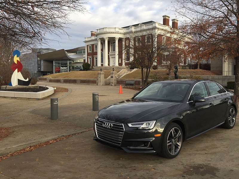 The redesigned 2017 Audi A4 features classy, but conservative, body design.