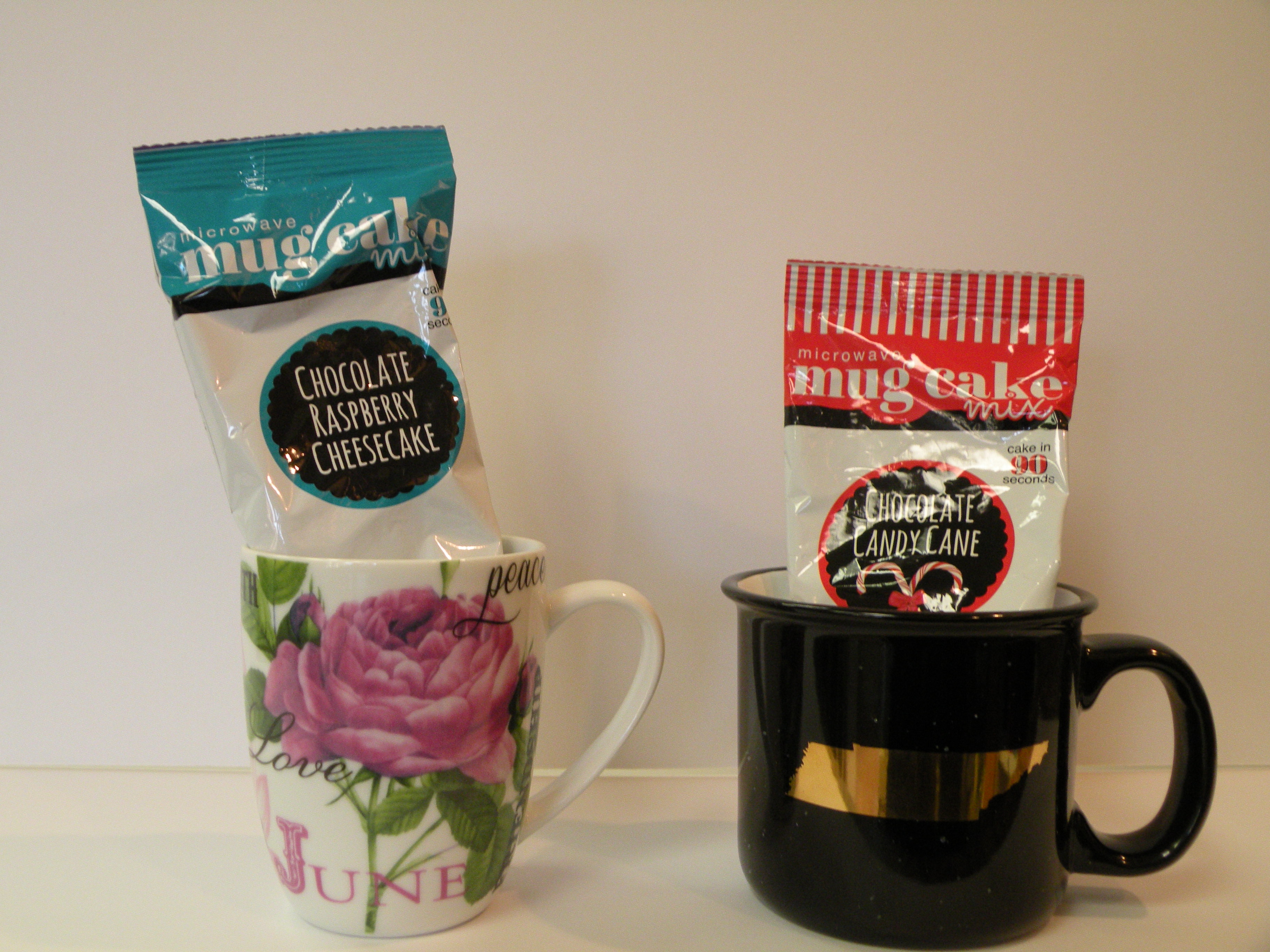 Pair mug cake mix with a mug from Cutting Corners for an easy teacher gift.