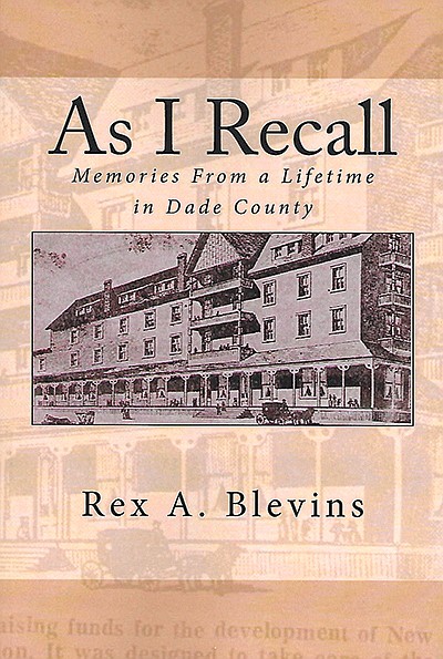 Local author Rex Blevins will sign copies of his new book, 'As I Recall: Memories From a Lifetime in Dade County,' from 10 a.m. to noon Saturday, Dec. 17, at the Dade County Library, 102 Court St., on the courthouse square in downtown Trenton, Ga.