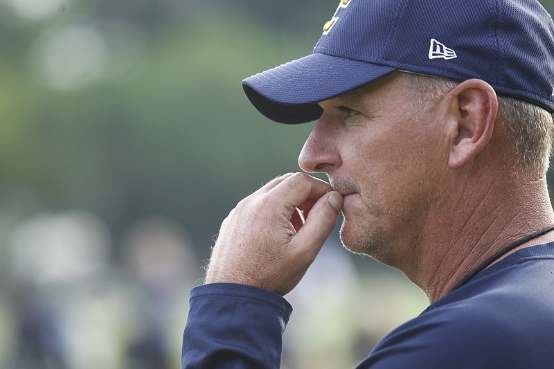 Russ Huesman raised the expectations for and the profile of UTC football in his eight seasons as coach. Now he's returning to lead the Richmond program he left as an assistant when he took over the Mocs after the 2008 season.