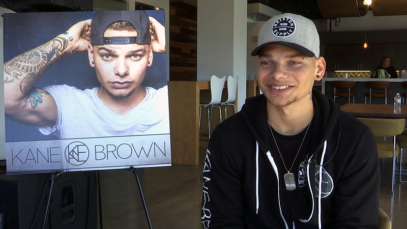 
              This Nov. 9, 2016 image taken from video shows Kane Brown during an interview in Nashville, Tenn. The 23-year-old singer was rejected by TV singing competitions, so he started posting videos of himself singing country music covers on Facebook. Brown created a dedicated fan base online that propelled him to a No. 1 country album. (AP Photo/Kristin Hall)
            