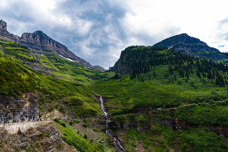 Going-to-the-Sun Road in Glacier National Park (Photo by Jennifer Woods)