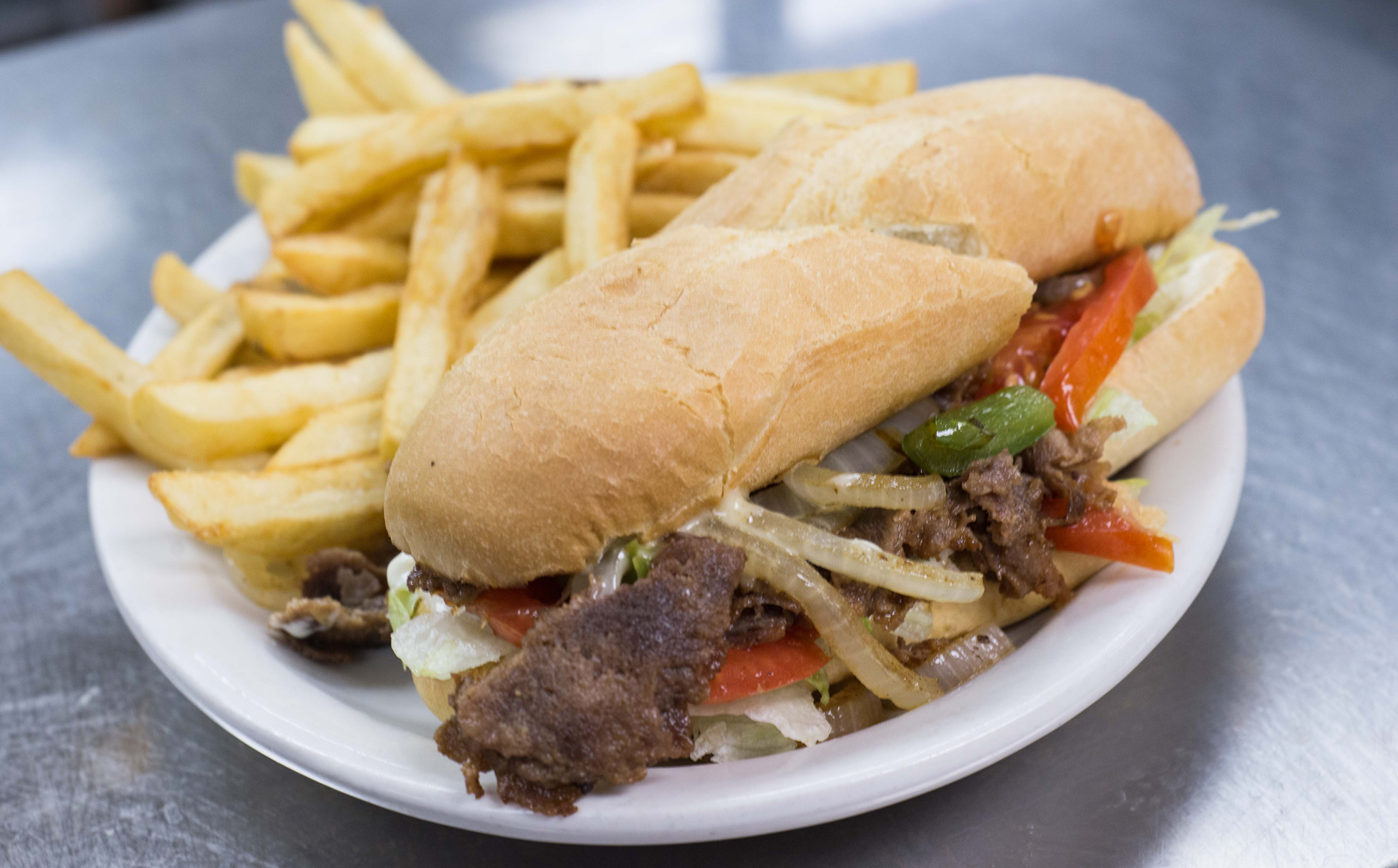 Philly cheesesteak at Dari Dip. (Photo by Mark Gilliland)