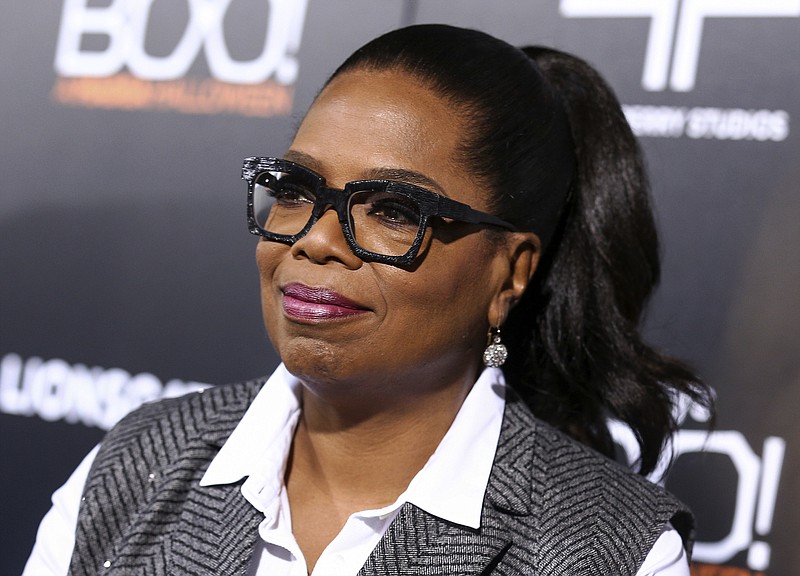 
              FILE - In this Oct. 17, 2016 file photo, Oprah Winfrey attends the world premiere of "BOO! A Madea Halloween" in Los Angeles. Weight Watchers stock is gaining Thursday, Dec. 22, after another weight loss announcement by Winfrey. The former talk show host, who owns a stake in Weight Watchers, said in a new ad that she lost more than 40 pounds on the plan while still being able to eat pasta and tacos. (Photo by John Salangsang/Invision/AP, File)
            