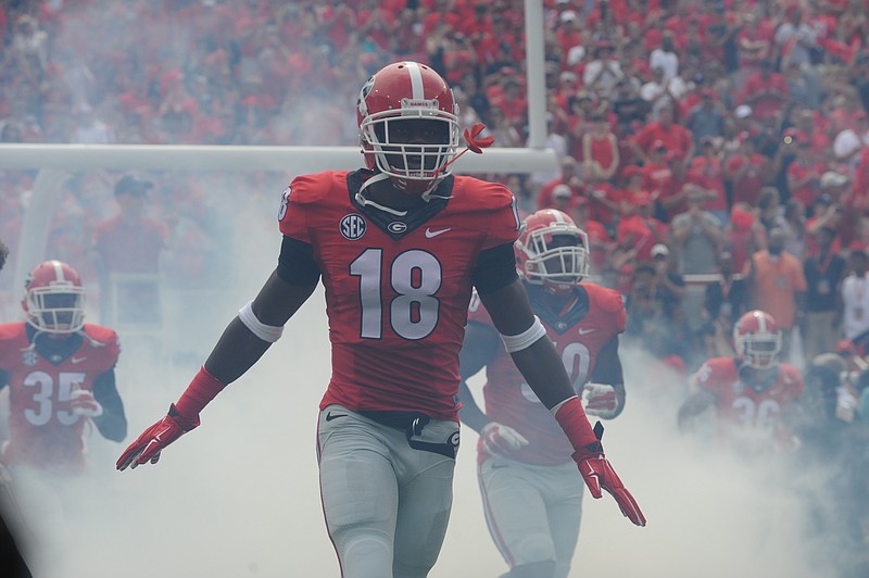 Georgia sophomore cornerback Deandre Baker will head into Friday's Liberty Bowl having started six of the last eight games and having tallied 29 tackles, two interceptions, a forced fumble and a fumble recovery 
this season.