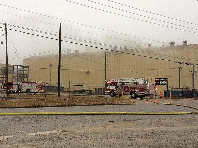 A call came into Hamilton County 911 today at 8:44 a.m. for a fire at PSC Metals located at 980 W. 19th Street on the Southside.