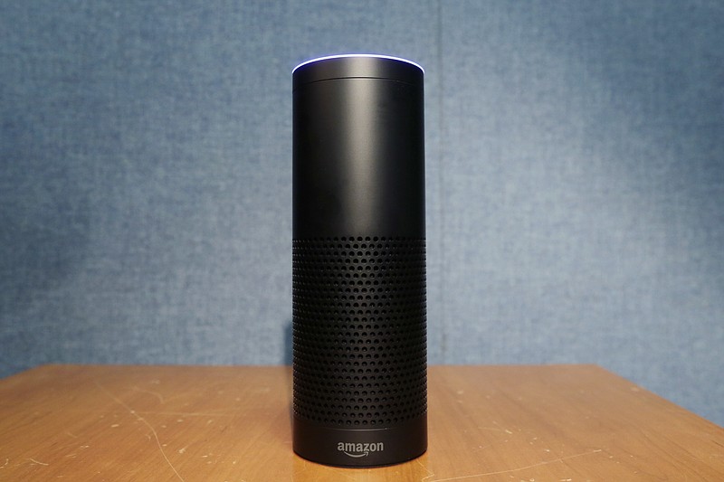 
              FILE - This July 29, 2015, file photo shows Amazon's Echo speaker, which responds to voice commands, in New York. A prosecutor investigating the death of a man whose body was found in a hot tub wants to expand the probe to include a potential new kind of evidence: the suspect’s Amazon Echo smart speaker. Amazon has called the request “overbroad or otherwise inappropriate." (AP Photo/Mark Lennihan, File)
            
