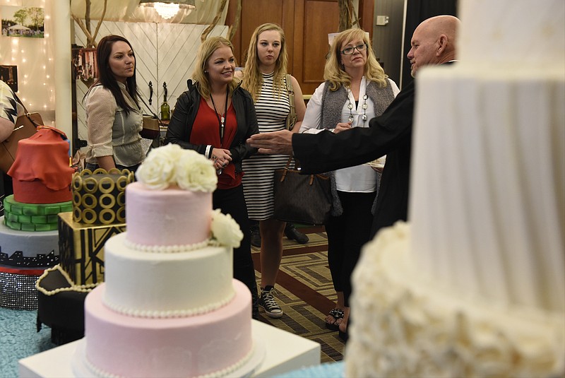 See the latest trends in wedding cakes at Bridal Affair on Sunday afternoon, Jan. 8, at The Chattanoogan.