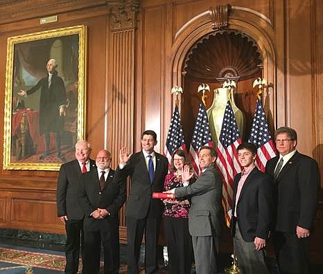 U.S. Rep. Chuck Fleischmann, R-Tenn. is sworn into office for his fourth 2-year term in the United States Congress.