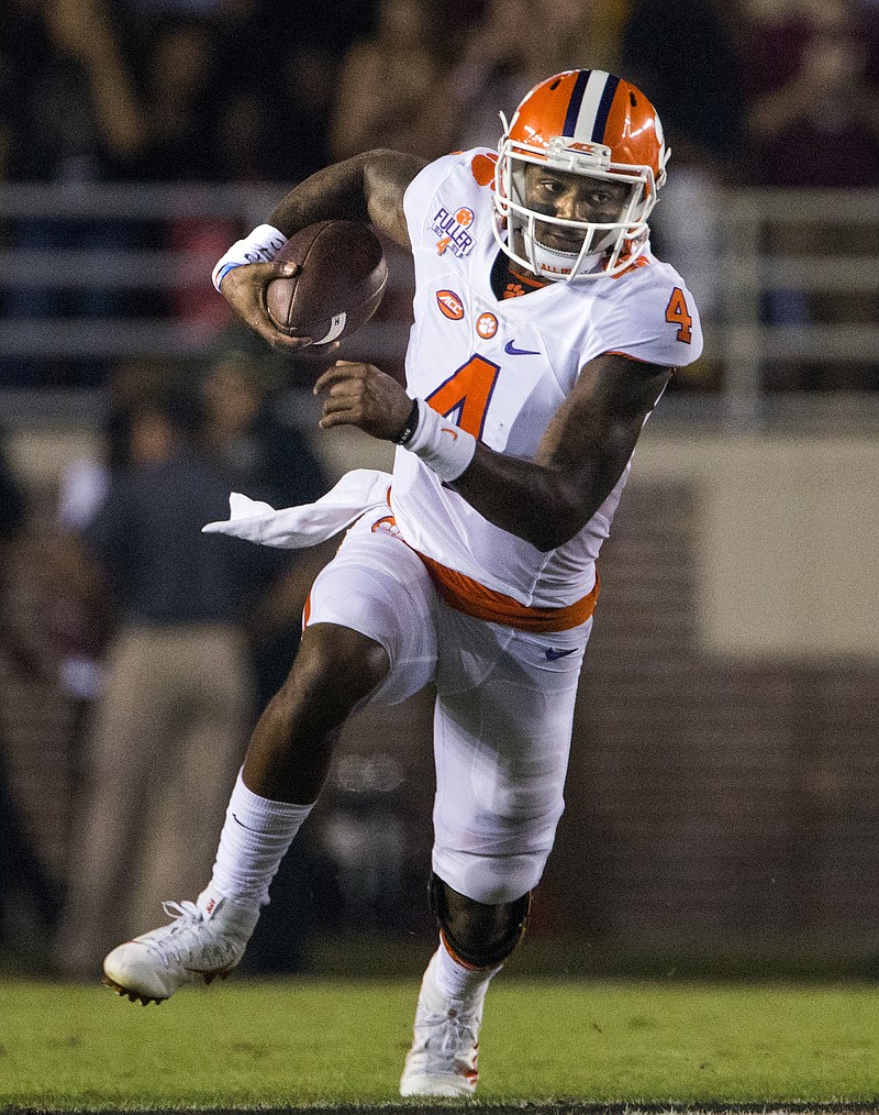 Clemson junior quarterback Deshaun Watson has led the Tigers to a 27-2 record the past two seasons entering Monday night's national championship showdown against Alabama in Tampa.