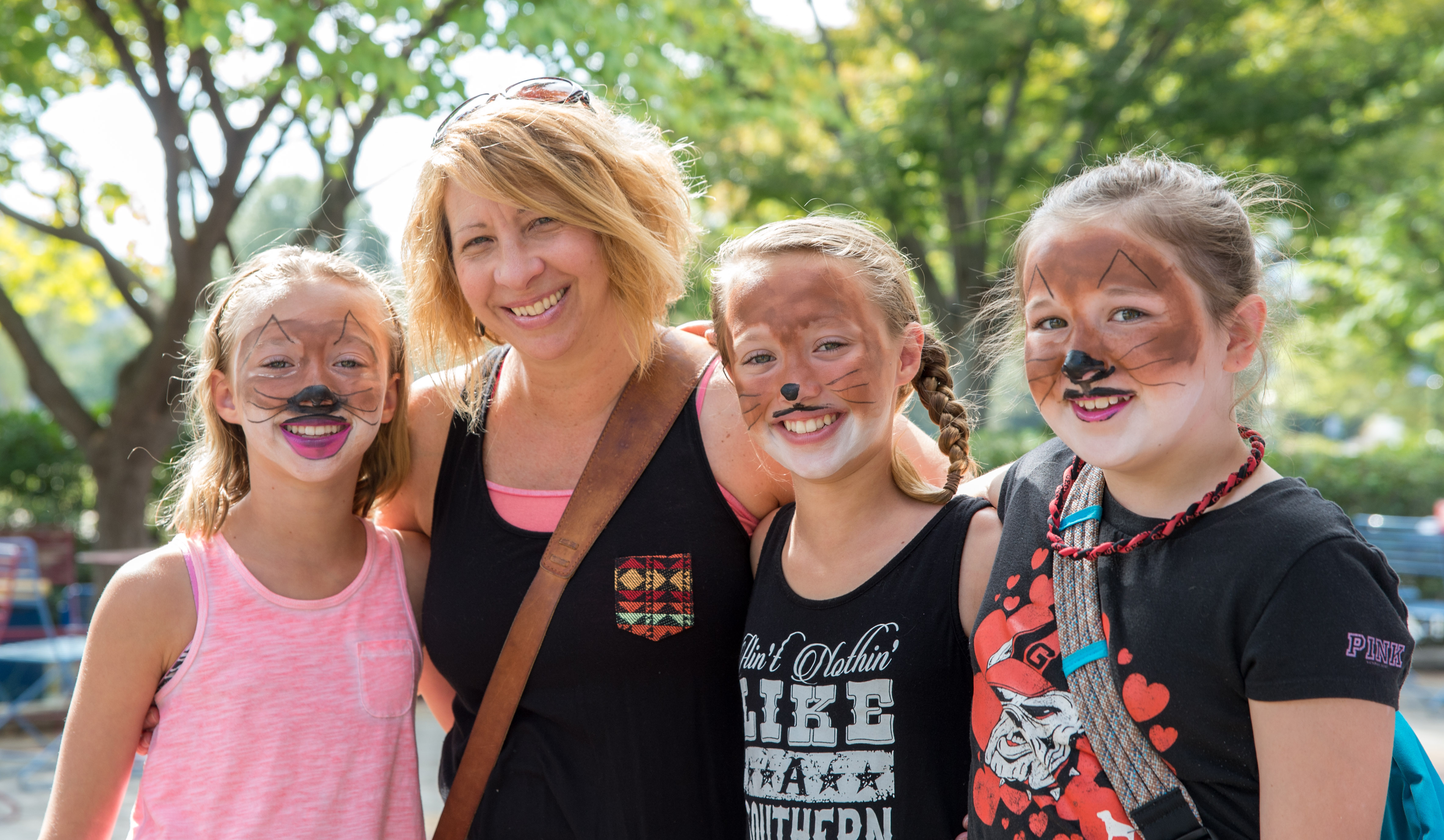 Clara Massengale, Lisa  Comfort, Lilly Massengale and Kaylene Harvey