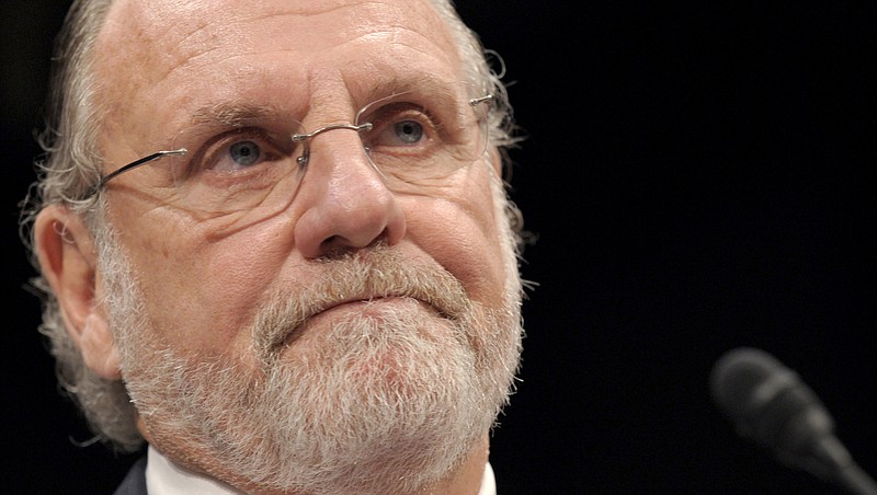 
              FILE - In this Thursday, Dec. 15, 2011, file photo, former MF Global Holdings Ltd. Chairman and Chief Executive Officer Jon Corzine testifies on Capitol Hill in Washington before the House Financial Services Committee. Corzine, the former New Jersey governor who led the collapsed brokerage firm MF Global, was ordered to pay a $5 million penalty for his role in the firm’s alleged illegal use of almost $1 billion in customer funds. A federal court in Manhattan on Thursday, Jan. 5, 2017, granted the order against Corzine to the U.S. Commodity Futures Trading Commission, which brought civil charges against him in 2013. (AP Photo/Susan Walsh, File)
            