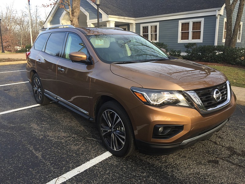 The 2017 Nissan Pathfinder carries seven in comfort.


