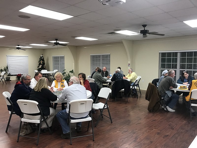 The city of Red Bank gathers input from residents on what should be done with the former Red Bank Middle School property during a December forum on the topic. (Staff photo by Emily Crisman)