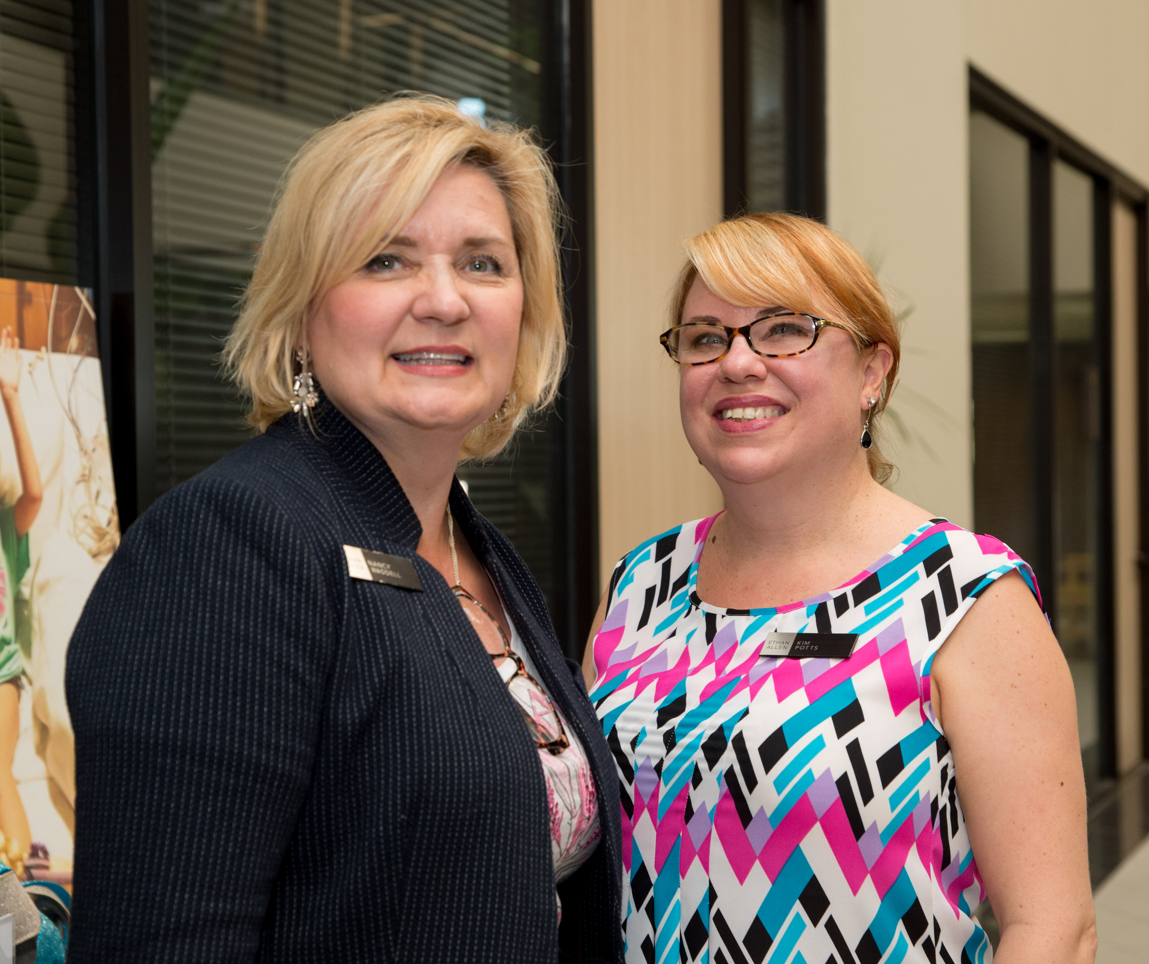 Nancy Waddell and Kim Potts