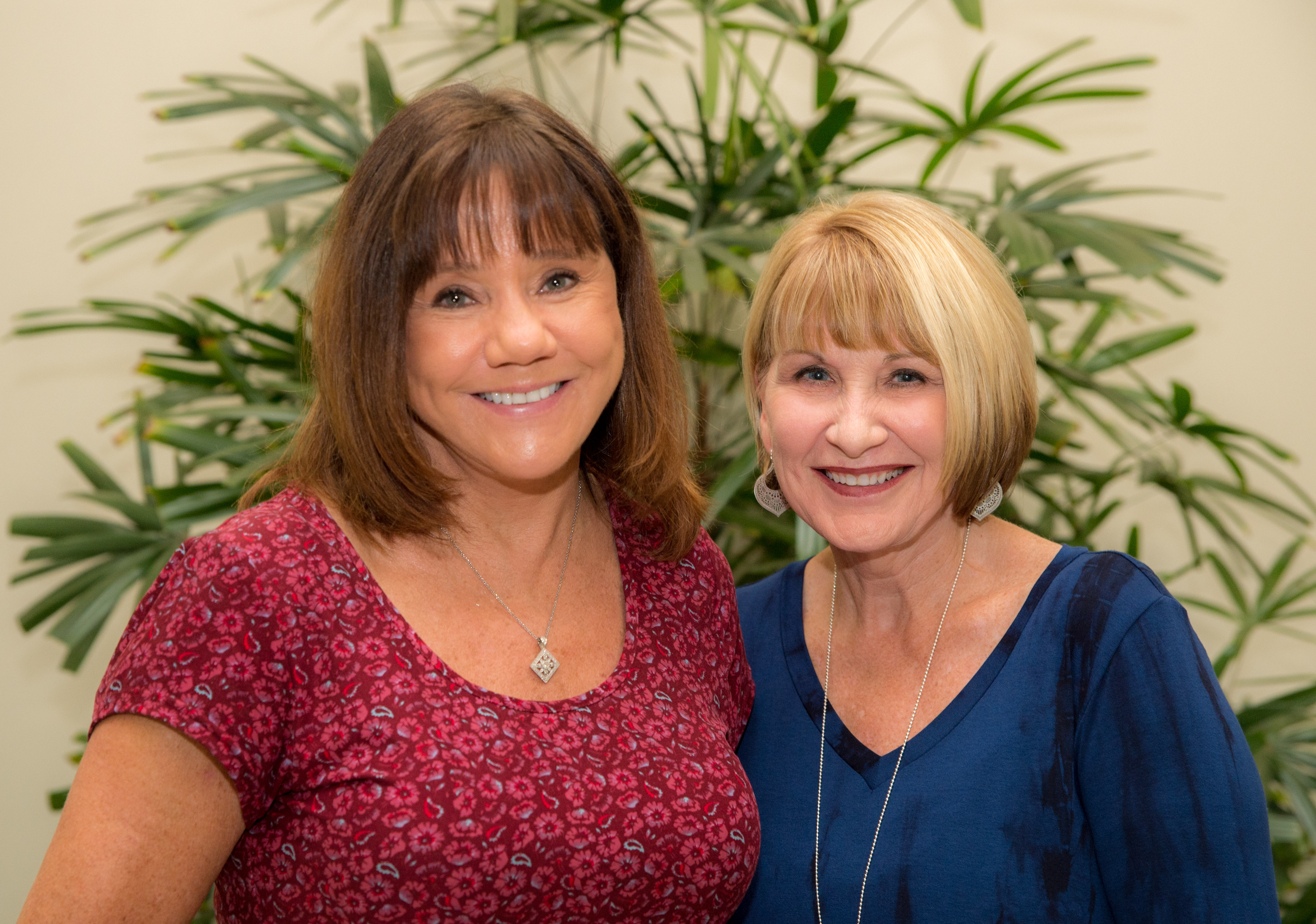Sue Robinson and Jan Pardue