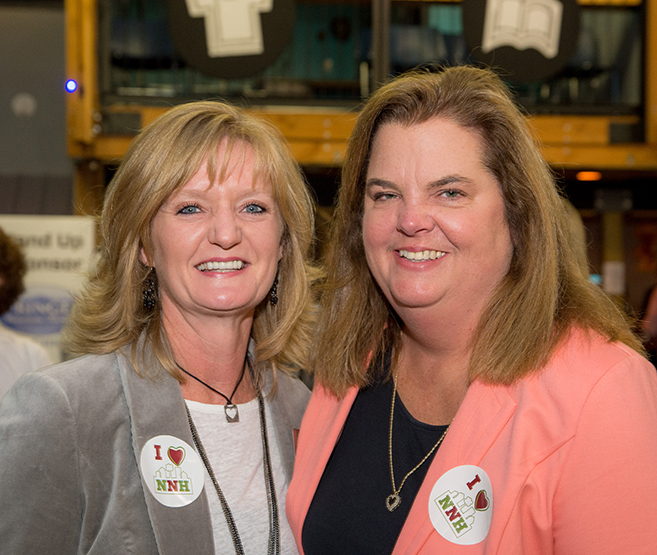 Buffy Loveday and  Regina Hixson