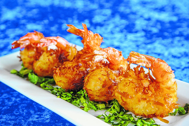Coconut shrimp at Catch Bar and Grill. (Photo by Mark Gilliland)