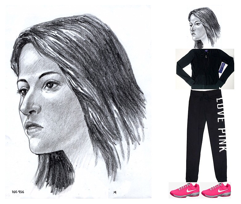 The skeletal remains of a woman that were found in a suitcase have been examined by a forensic anthropologist, who helped generate this depiction. Gwinnett County officials hope the depiction will help them determine the identify of the victim with the public's assistance.