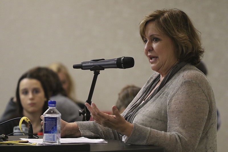 Bestselling author Jacquelyn Mitchard recently was in town to speak at the Young Writers Conference at Chattanooga State Community College.