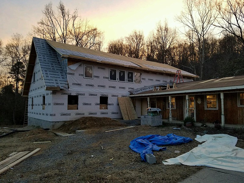 Ringgold resident Mark Goldsmith and his family are building a five-bedroom, three-bath addition to their home to house five Bulgarian orphans they are in the process of adopting.