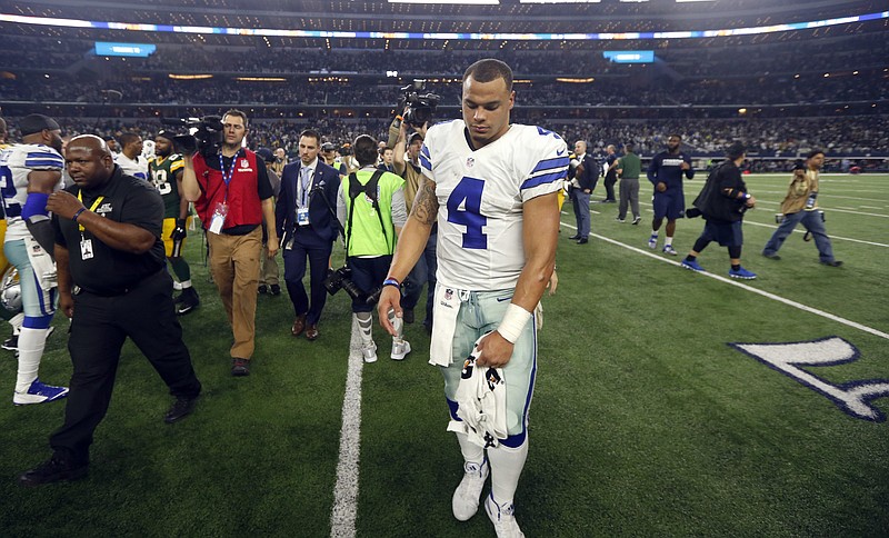 Prescott feels pain, but is part of promise for Cowboys