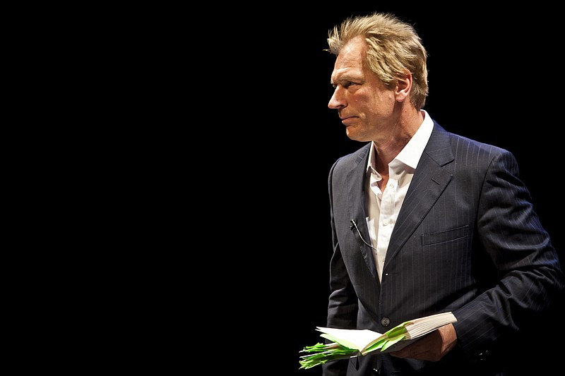 British actor Julian Sands has spent more than a decade honing "A Celebration of Harold Pinter."