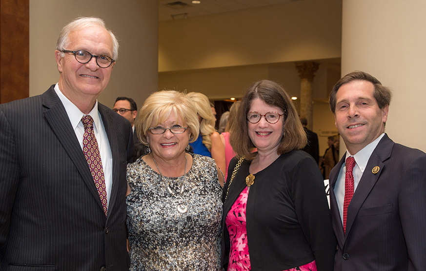 Larry and Patsy Henry with Brenda and Congressman Chuck Fleischmann