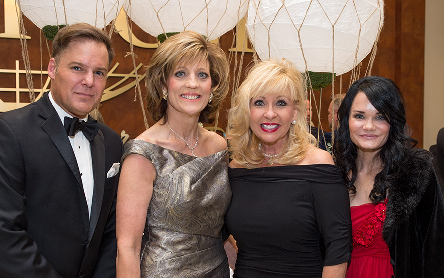Eddie Grant, Lynda Hood, Donna Killian and Jenny McFarland