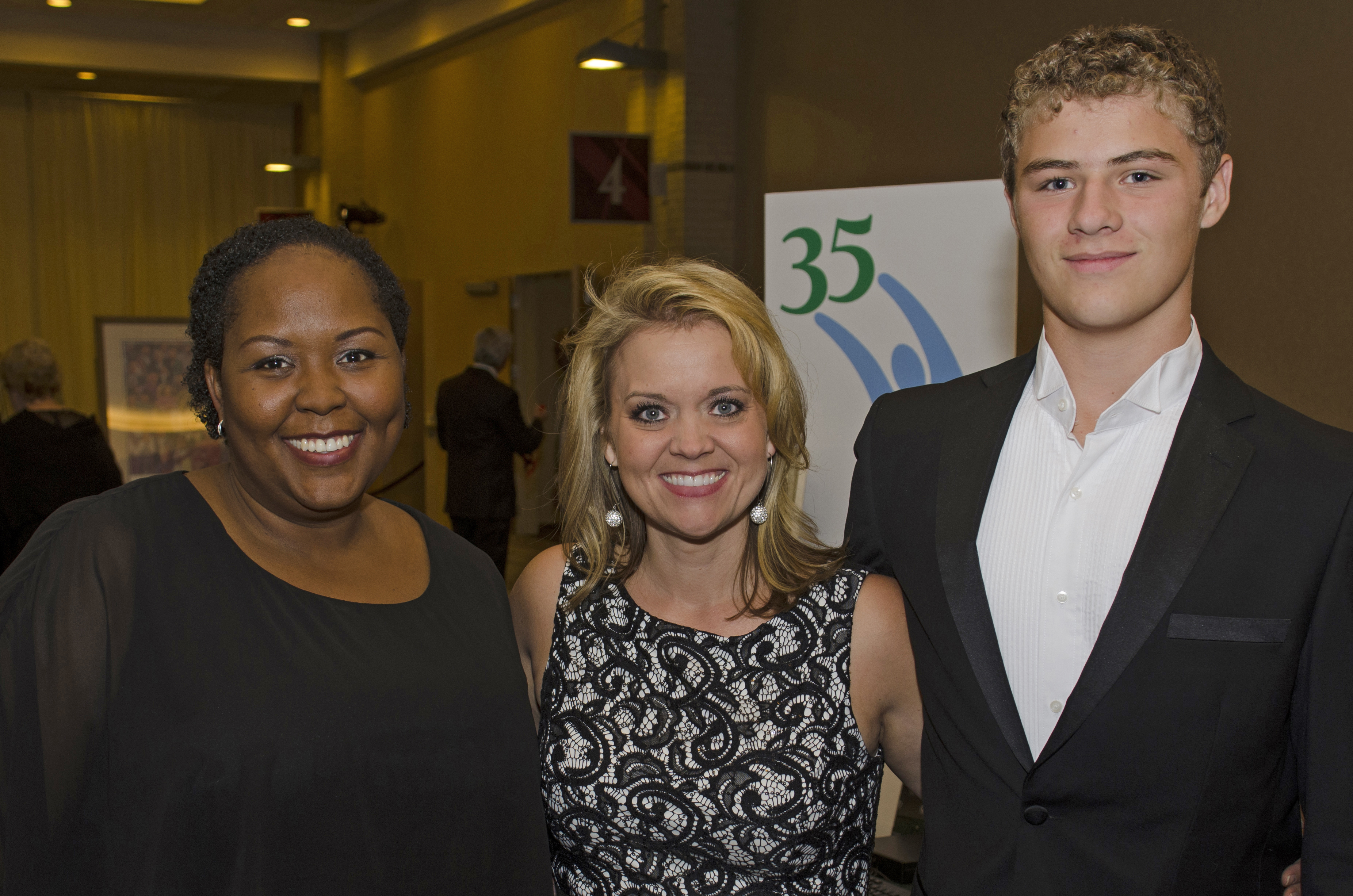 Nel Reid, Sharon and Jacob Braden