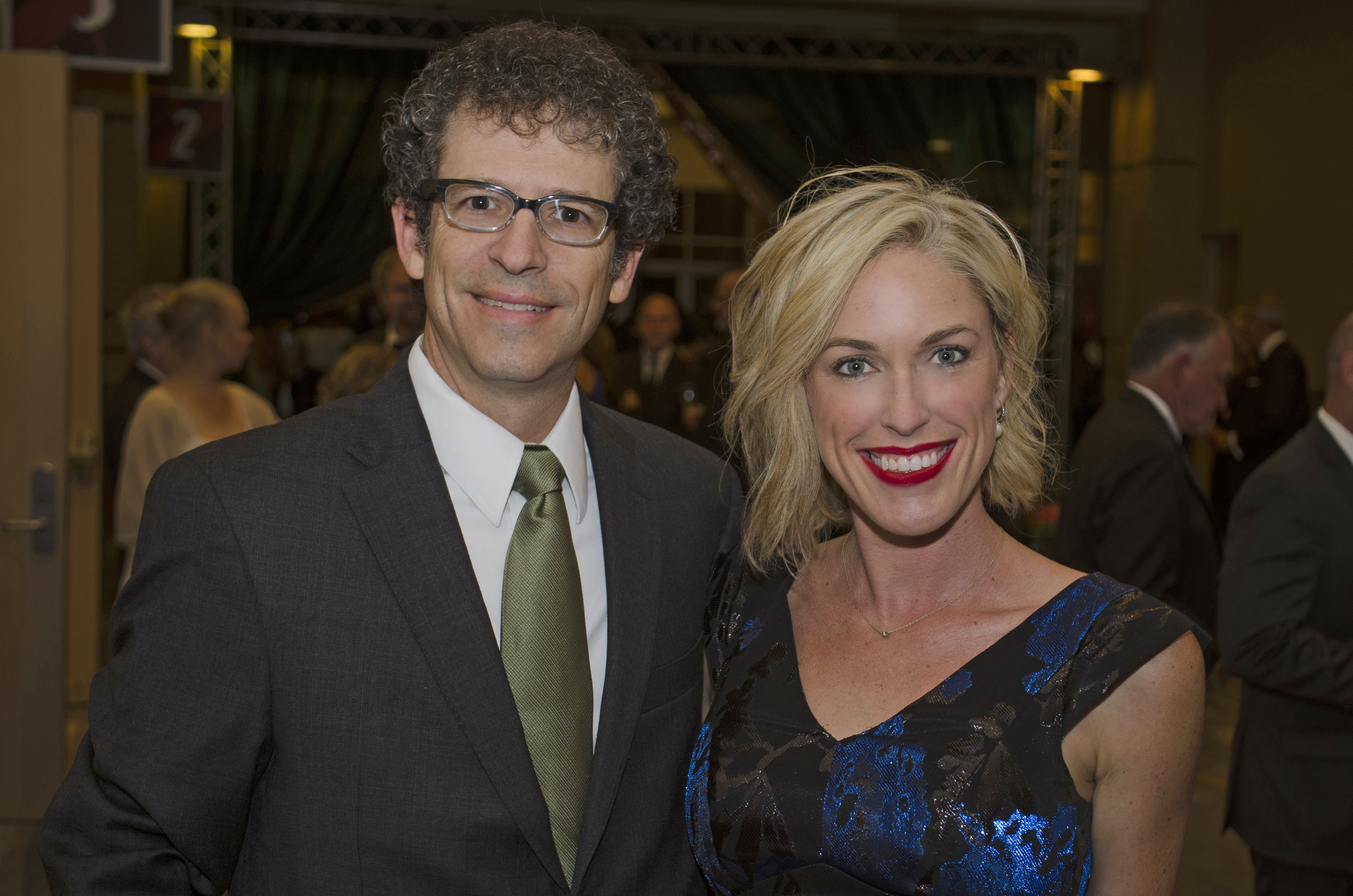 Jon Greenfield and Lesley Dale