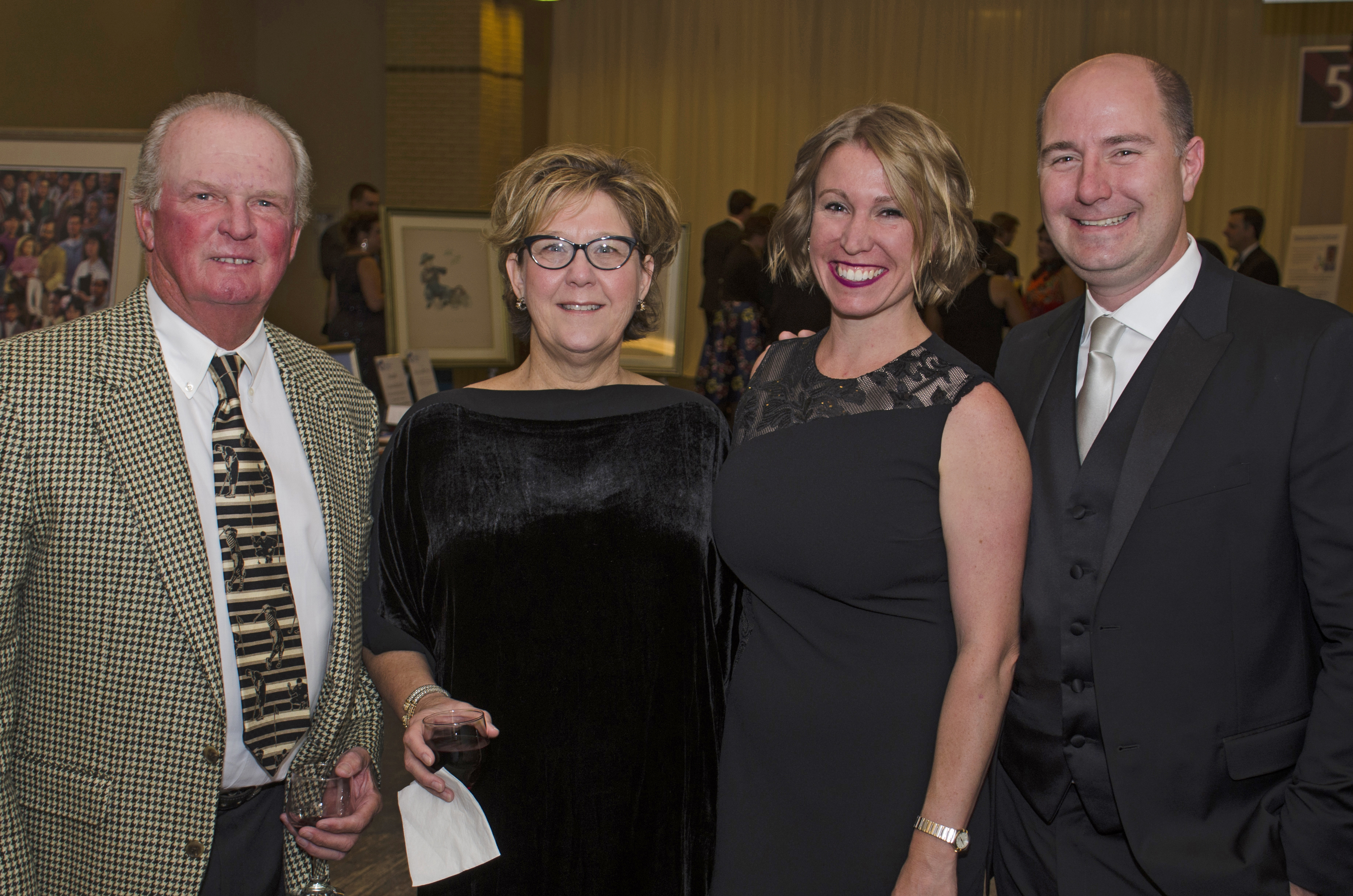 Chuck & Cyndy Schmidt and Arie & Reese Veltenaar