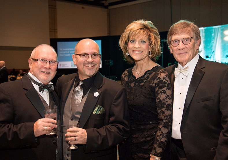 Larry Hullander, Ronnie Minton and  Lynda & Mike Hood
