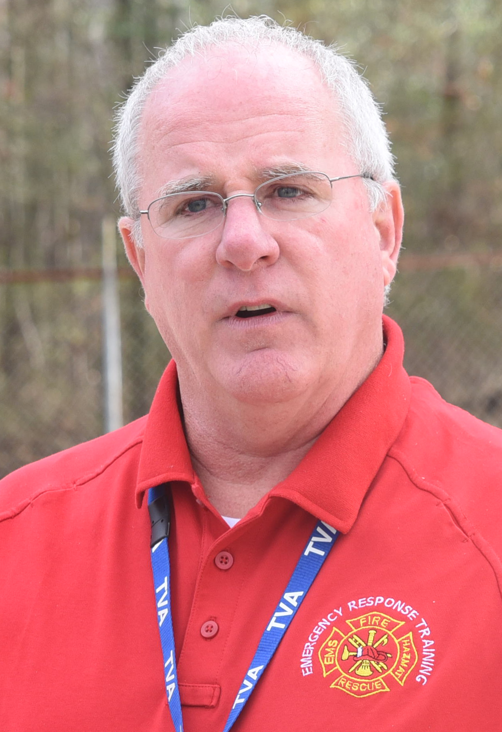 Phillip Johnson is manager of emergency response training at the Tennessee Valley Authority's Emergency Response Training Center in Marion County.