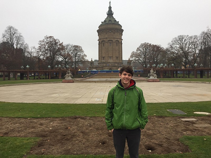 SMMHS alum Harris Wickizer spends the fall semester in Germany as part of a study abroad program.