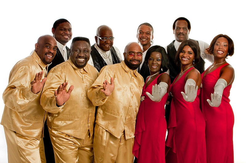Masters of Soul features three male vocalists, three female vocalists and a four-piece backing band, performing the hits of Motown's heyday.