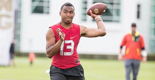 Alabama five-star quarterback signee Tua Tagovailoa had no reservations about competing with Jalen Hurts, the reigning SEC offensive player of the year.