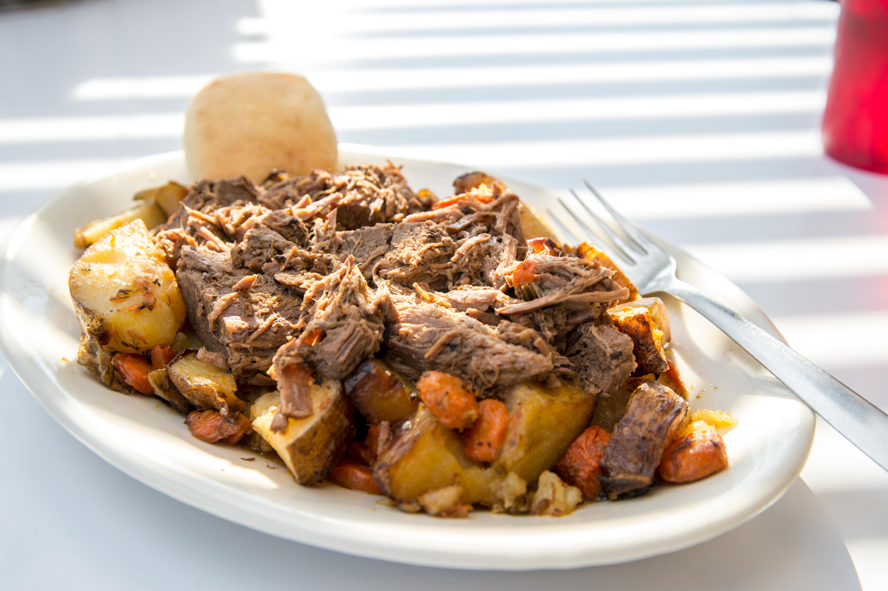 Track's End's pot roast. (Photo by Mark Gilliland)