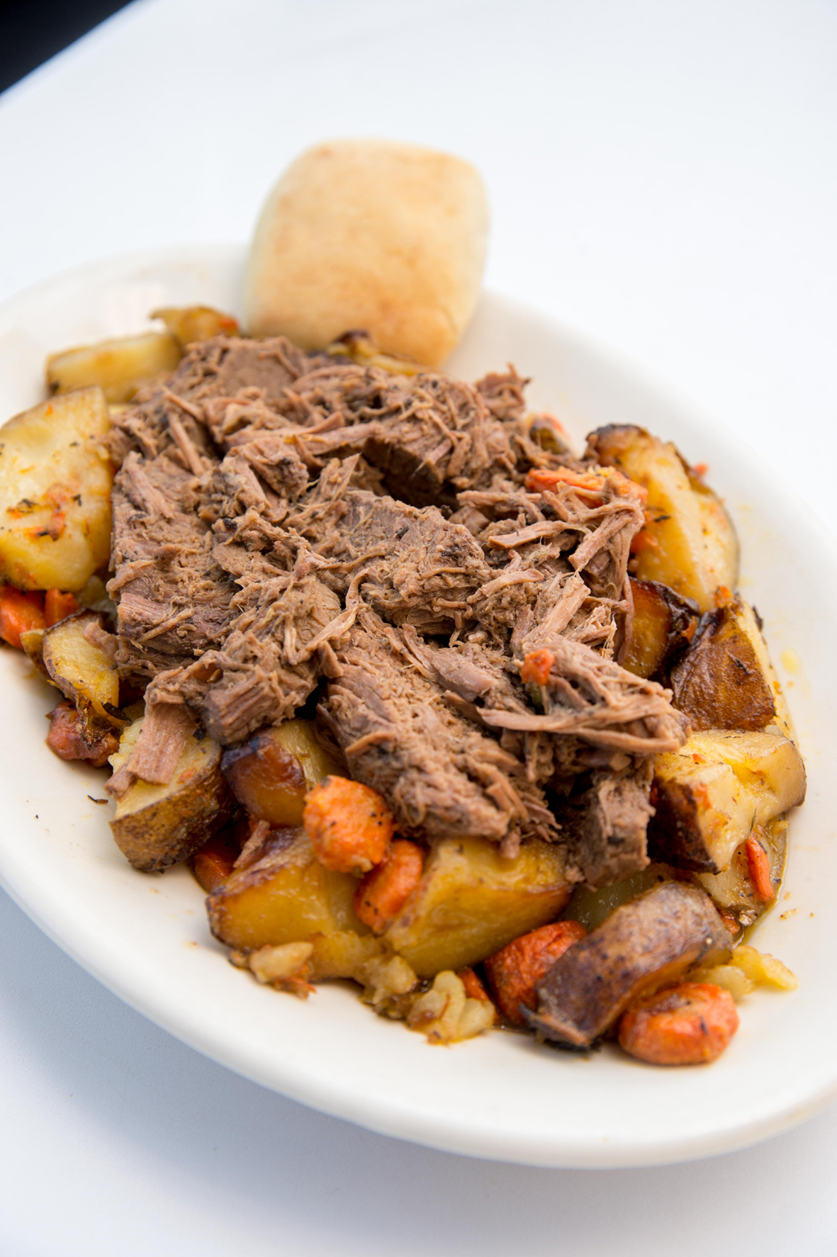 Track's End's pot roast. (Photo by Mark Gilliland)