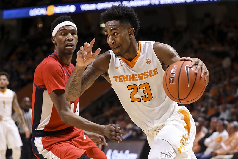 Guard Jordan Bowden has become an increasingly consistent contributor for Tennessee, on offense as well as defense.
