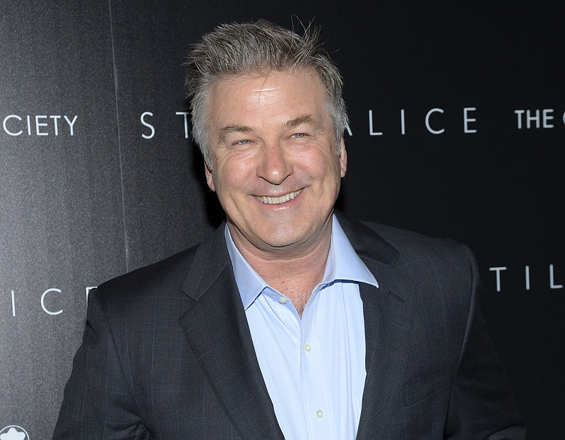 
              FILE - In this Jan. 13, 2015 file photo, actor Alec Baldwin attends a special screening of his film "Still Alice" in New York. Baldwin, who has scored in guest shots on "Saturday Night Live" with his mocking impersonation of Donald Trump since the campaign's final weeks, presided Saturday night, Feb. 11, 2017, as guest host of the NBC comedy show, serving up yet another Trump masquerade. In his spoof, President Trump made good on a tweeted vow to "see you in court" directed at the three Ninth Circuit federal judges who last week refused to lift a stay preventing his immigration ban from being enforced. (Photo by Evan Agostini/Invision/AP, File)
            