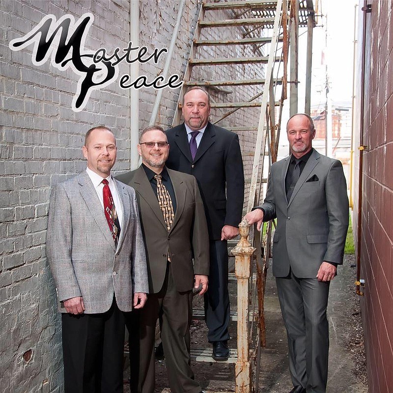 Two North Georgia-based gospel groups, the Master Peace Quartet, above, and The Hullender Family, will perform Saturday, Feb. 18, in a benefit singing for Chris and Watonnah Gallman.