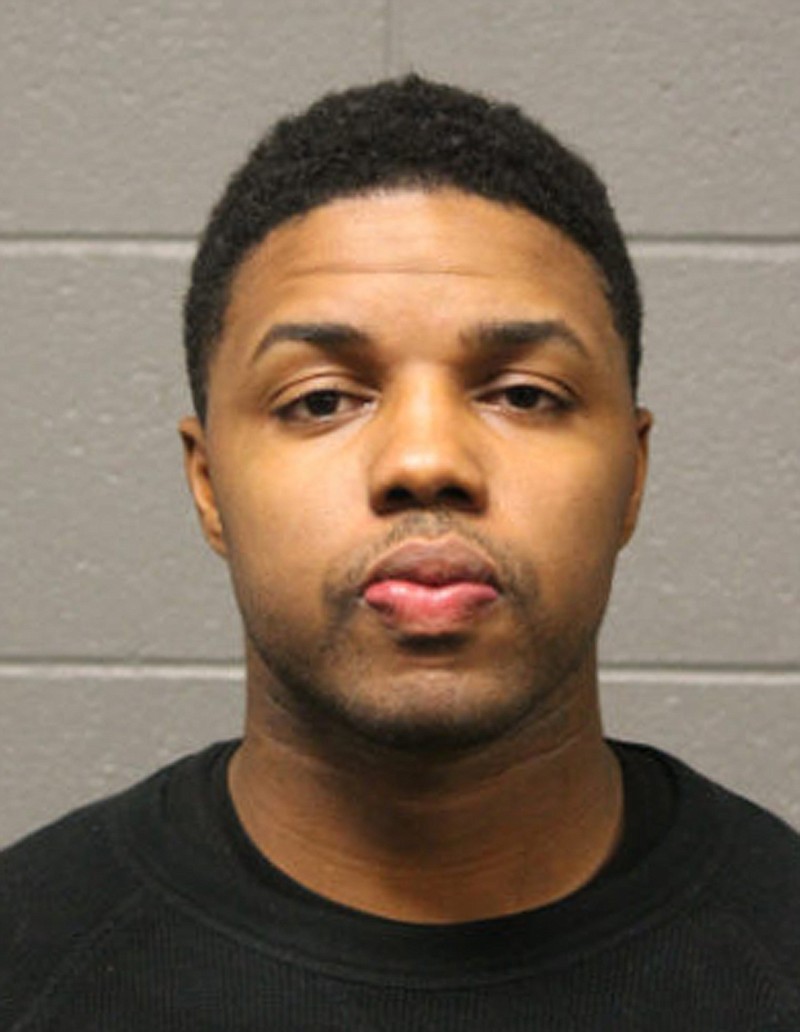 
              This undated photo provided by the Chicago Police Department shows LaRoyce Tankson. Prosecutors have charged Tankson, an Amtrak police officer in the shooting death of a Minneapolis man outside Chicago's Union Station. The Cook County State's Attorney's office announced Friday Feb. 17, 2017, Tankson has been charged with first-degree murder in the Feb. 8 shooting of Chad Robertson, who died Wednesday. (Chicago Police Department via AP)
            