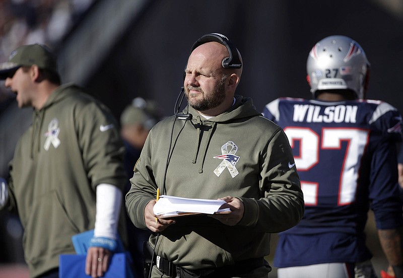 Brian Daboll is leaving his position as tight ends coach for the New England Patriots to become Nick Saban's offensive coordinator at Alabama. Daboll has been an offensive coordinator for the NFL's Cleveland Browns, Miami Dolphins and Kansas City Chiefs.