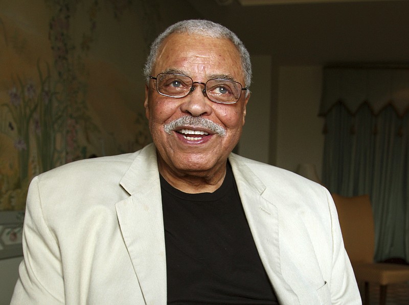 
              FILE - In this Jan. 7, 2013, file photo, actor James Earl Jones poses for photos in Sydney, Australia. Jones and Donald Glover are lending their voices to Disney's upcoming remake of "The Lion King." Director Jon Favreau announced Friday, Feb. 17, 2017, the casting of the two men as voice actors. Glover, star and creator of television's "Atlanta," will portray the adult Simba. Jones reprises the role of Simba's father, Mufasa, which he voiced in the 1994 animated film. (AP Photo/Rick Rycroft, File)
            