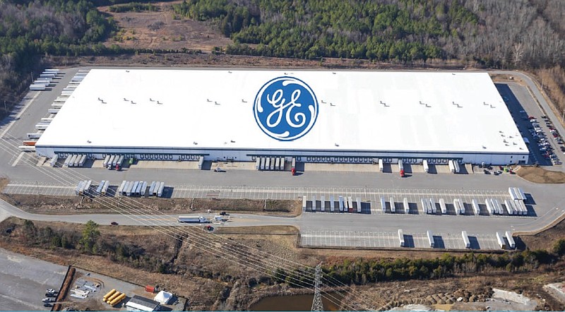 GE Lighting distribution center in Cleveland, Tenn., has 851,370 square feet.