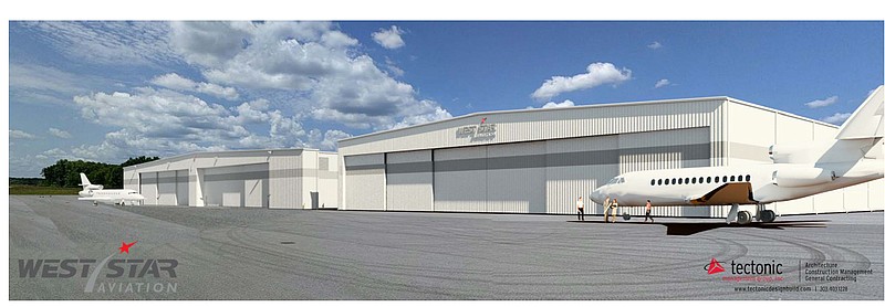 West Star Aviation plans to expand its aircraft maintenance facilities at Chattanooga Metropolitan Airport by adding new hangar space.